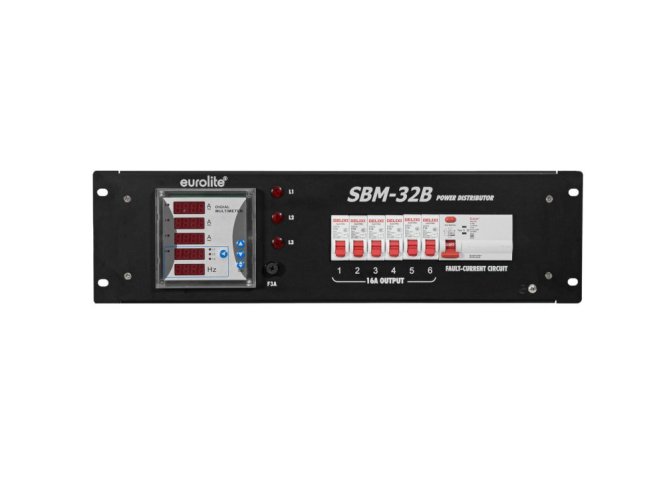 Eurolite SBM-32B, rozvaděč 32A