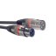 Stagg SMC10 RD, kabel mikrofonní XLR/XLR, 10m