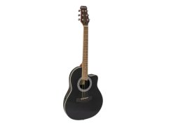 Dimavery RB-300, elektroakustická kytara typu Ovation, černá Dimavery RB-300, elektroakustická kytara typu Ovation, černá