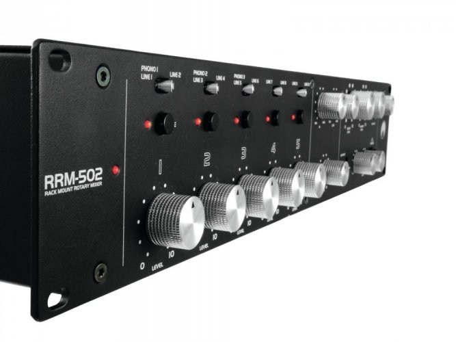 Omnitronic RRM-502 5-kanálový mixážní pult