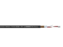 Sommer Cable DMX kabel, 2x0,22 mm, černý, 100 m role