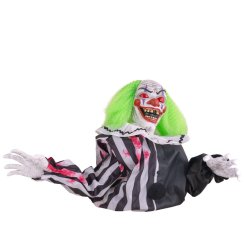 Halloween stolní klaun, 35 cm Halloween stolní klaun, 35 cm