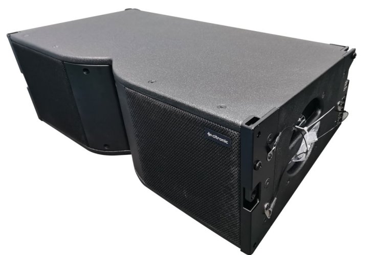 Citronic C-208 Line Array, aktivní satelitní reprobox 2x 8" + HF 600W RMS