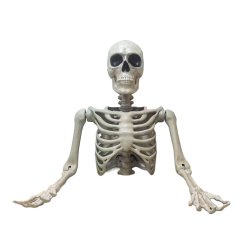 Halloween velká kostra horní části těla, 104 cm Halloween velká kostra horní části těla, 104 cm