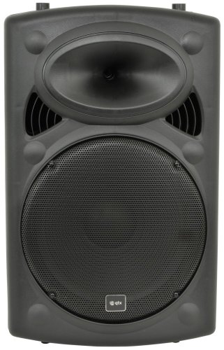 QTX QR15PA, mobilní 15" zvukový systém BT/USB/SD/FM/2xUHF/TWS, 50+50W
