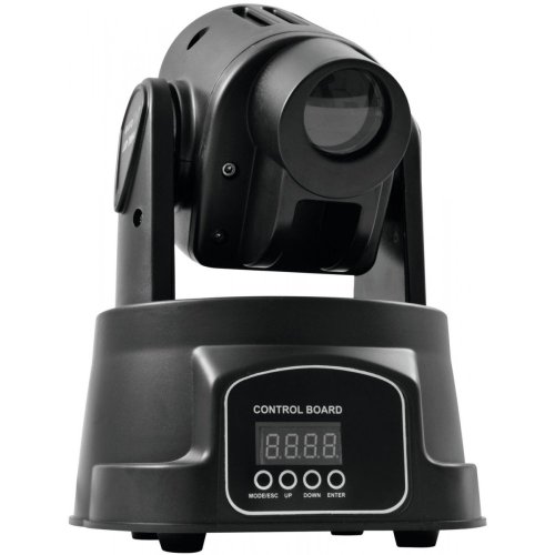 Eurolite LED TMH-6, 1x15W LED TCL DMX, SPOT, otočná hlavice - použito (51785962)
