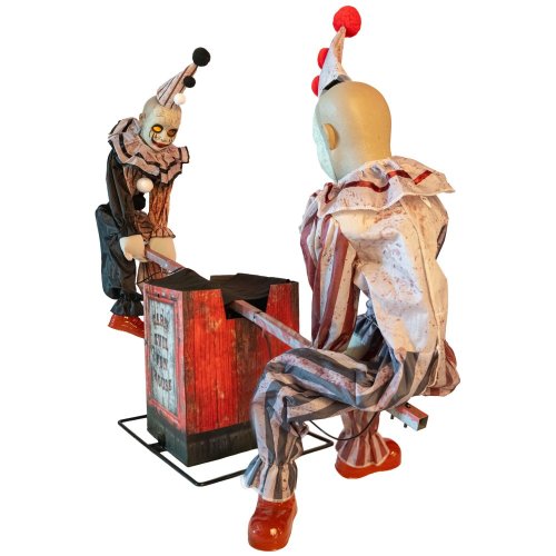 Halloween klauni na houpačce, 125 cm