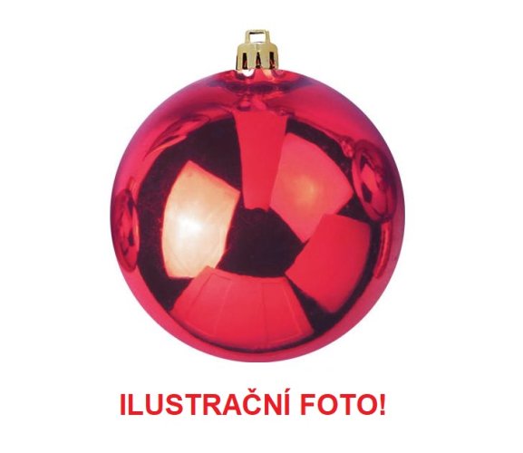 Vánoční dekorační ozdoba, 30 cm, červená, 1 ks - poškozeno (83501280)