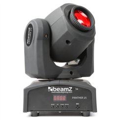 Beamz LED otočná hlavice Panther 25, 1x12W CREE LED, IR, DMX - použito (SK150460)