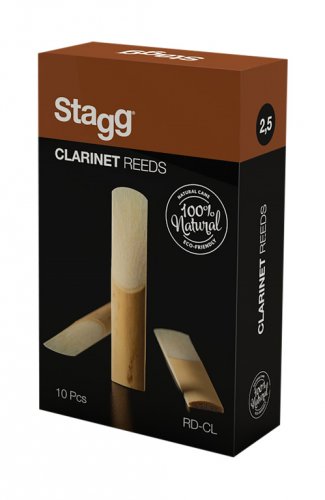 Stagg RD-CL 2,5, plátky pro B klarinet, 10 ks