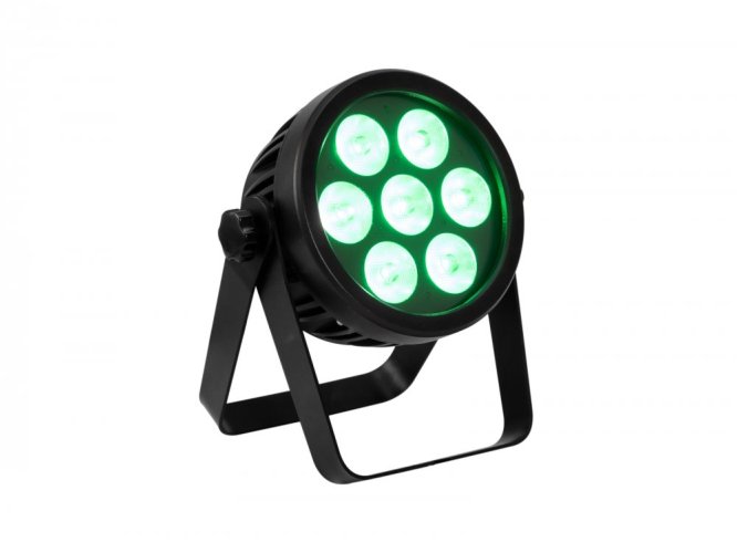 Eurolite LED 4C-7 Silent Slim reflektor, 7x 8W QCL LED, DMX