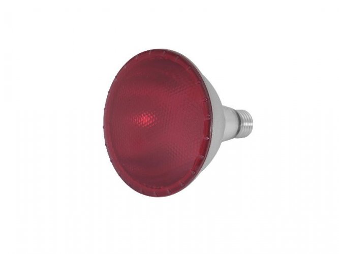 PAR-38 230V SMD 15W E27 LED Omnilux, červená