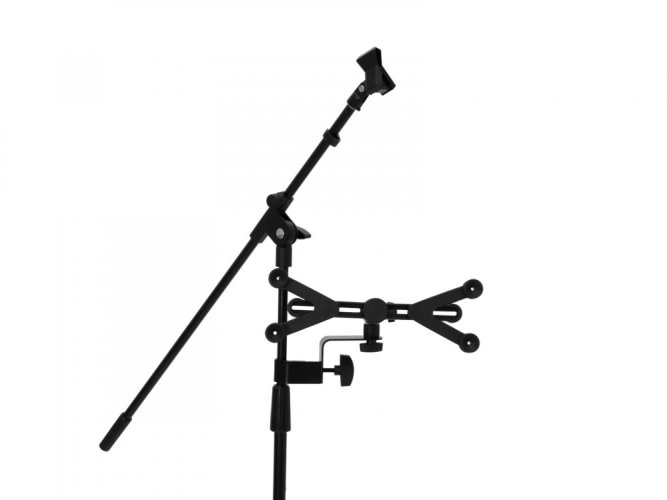 Omnitronic IH-2, držák na tablet pro mikrofonní stojany