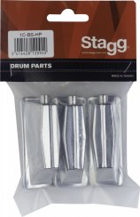 Stagg 1C-BS-HP, mušle pro basový buben, 3ks