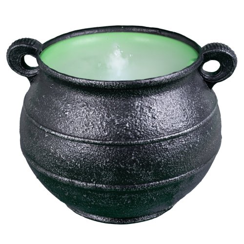 Halloween čarodějnický kotel s mlhou