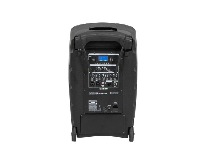 Omnitronic WAMS-10BT2 MK2, mobilní 10" zvukový systém MP3/SD/USB/BT/2x UHF, 80W