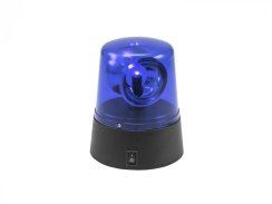 Eurolite LED mini policejní maják modrý, USB/Baterie Eurolite LED mini policejní maják modrý, USB/Baterie
