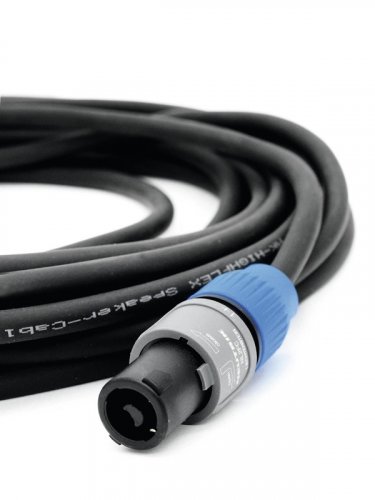 PSSO speakon kabel, 5m, 2x2,5mm