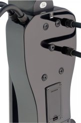 Stagg ECL 4/4 BK, elektrické violoncello, černé