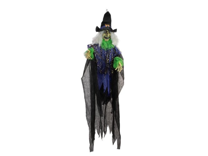 Halloweenská čarodějnice Lisbeth, 200 cm