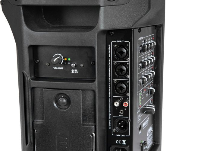 Omnitronic PORTY-8A, bezdrátový zvukový systém