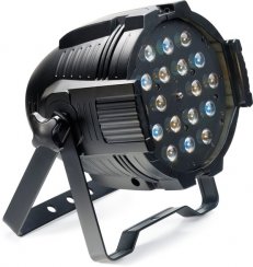 Stagg LED PAR MLZ-18x3W studená/teplá bílá DMX černý, LED reflektor