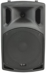 QTX QX-12, mobilní 12" zvukový systém MP3/BT/FM/2x VHF, 200W QTX QX-12, mobilní 12" zvukový systém MP3/BT/FM/2x VHF, 200W