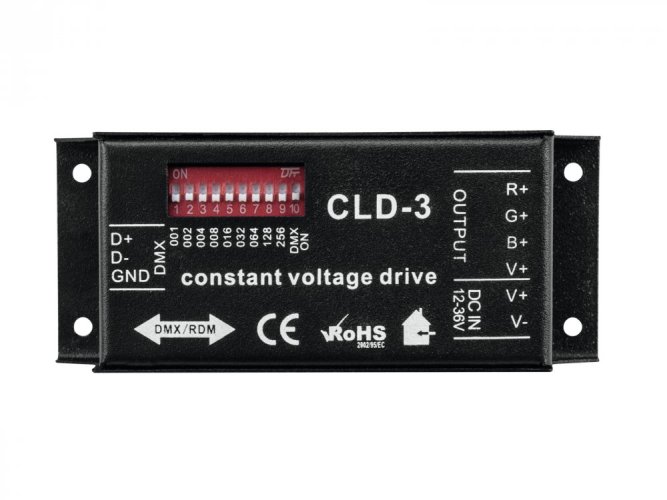 Eurolite LC-4 LED Strip RGB DMX ovladač