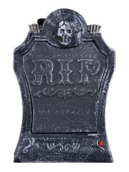 Halloween hřbitovní náhrobní kámen