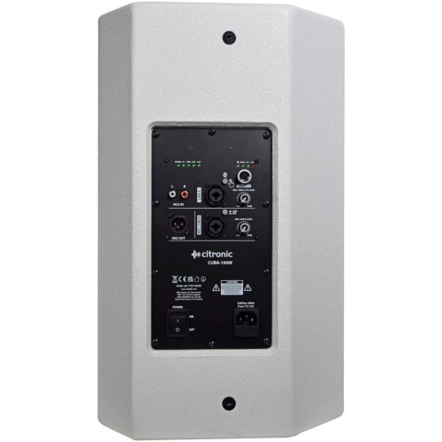 Citronic CUBA-10AW, aktivní 10" reprobox DSP/BT, 270W, bílý