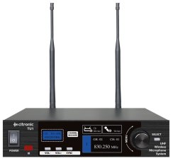 Citronic TU1-H, 1-kanálový bezdrátový mikrofonní set 823-832/863-865 MHz