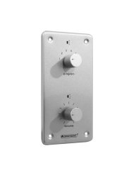 Omnitronic PA ovladač hlasitosti/volič programů 10W mono, stříbrný