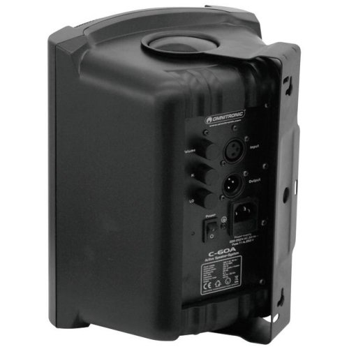 Omnitronic C-60A, aktivní 6,5" reproboxy 60W, černé, cena/pár - použito (11036720)