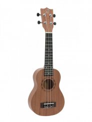 Dimavery UK-400, sopránové ukulele, hnědá