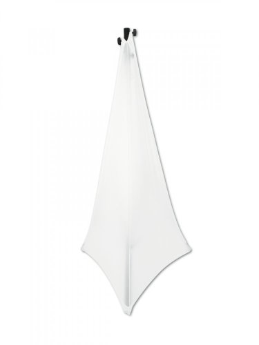 Expand XPS3GW, elastický třístranný návlek na světelný stojan, bílý