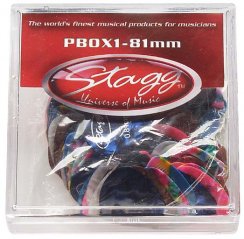 Stagg PBOX1-81, krabice trsátek 100 ks, 0,81 mm