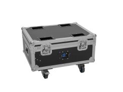 ROADINGER Flightcase 4x AKKU MBT-3 s kolečky a funkcí nabíjení