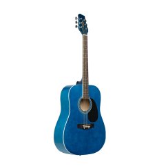 Stagg SA20D BLUE, akustická kytara typu Dreadnought