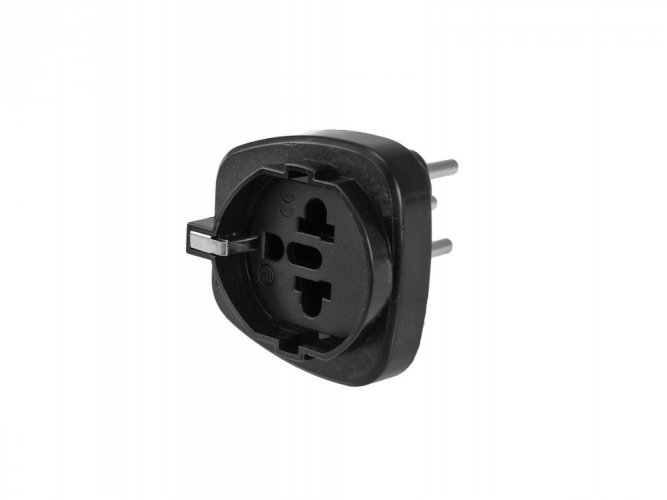 Omnitronic Adapter EU/CH Plug 10A, černý