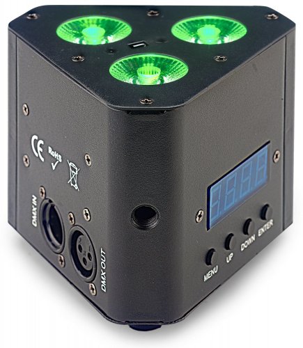 Stagg SLI-TRUSS34-2, Uplight reflektor 3 x 4W QCL LED