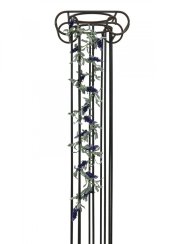 Kvetoucí girlanda, fialová, 180 cm