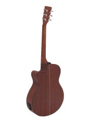 Dimavery AW-400, elektroakustická kytara typu Folk, sunburst