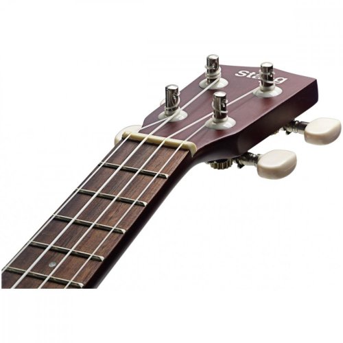 Stagg US40-S, sopránové ukulele, polomasivní mahagon