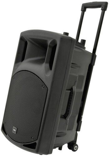 QTX QX-12 PLUS, mobilní 12" řečnický a zvukový systém MP3/BT/FM/2x UHF