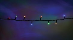Lyyt 100CON-MC, venkovní LED světelný řetěz, 100x LED multicolour, IP44