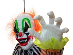 Halloweenský klaun, 155 cm
