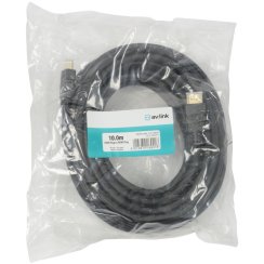 AV:link kabel HDMI HQ high speed 4K Ethernet, pozlacené konektory, 10m