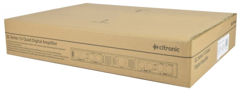 Citronic QL700 Quad, 4-kanálový digitální zesilovač, 700W