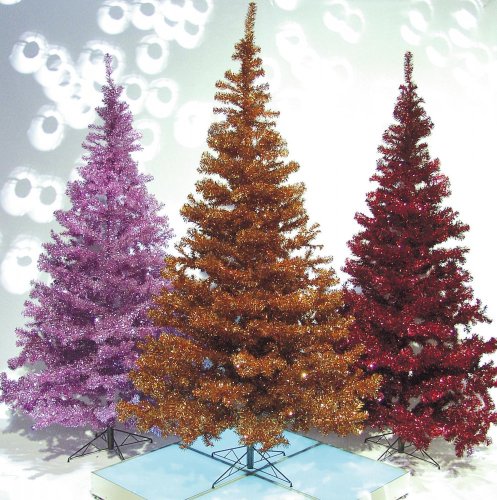 Vánoční strom, oranžový, 180 cm - použito (83500176)
