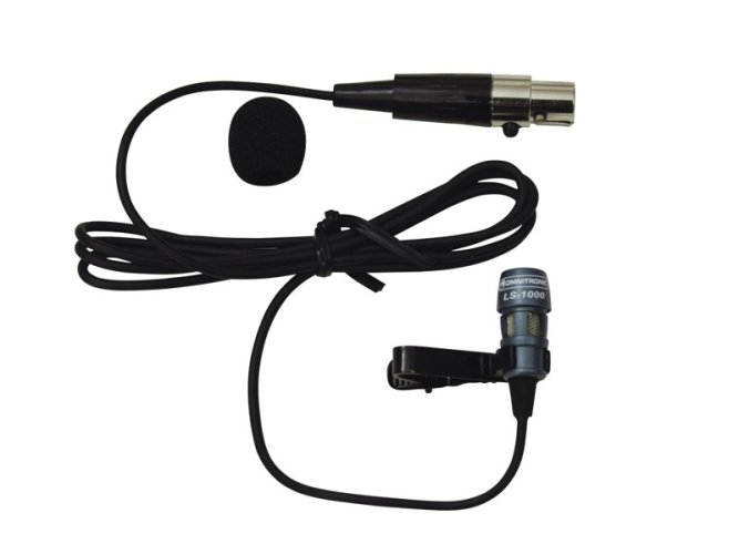 Omnitronic LS-1000 XLR, klopový mikrofon mini XLR
